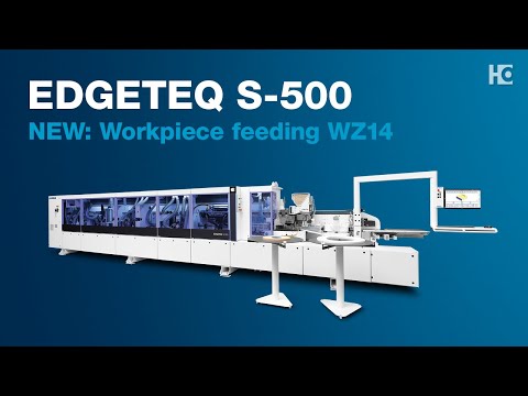 HOMAG EDGETEQ S-500 SERIES EDGEBANDERS