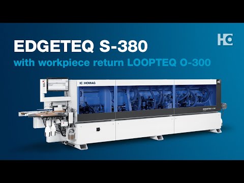 HOMAG EDGETEQ S-380 SERIES EDGEBANDERS